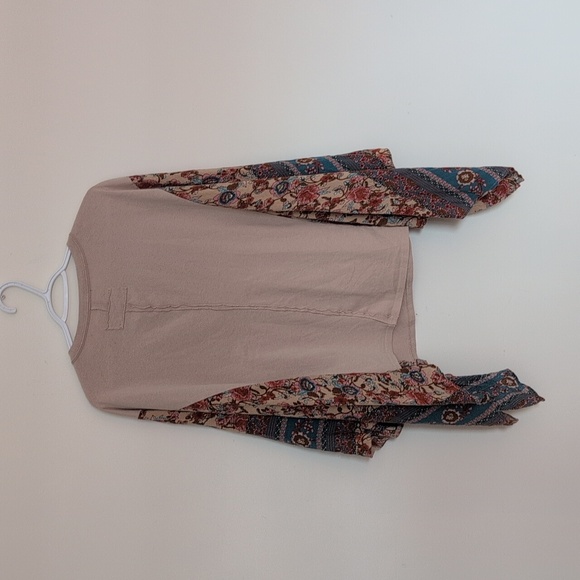 Easel Los Angeles Cottage Core Quilt Boho Top - Size Medium - Picture 7 of 9